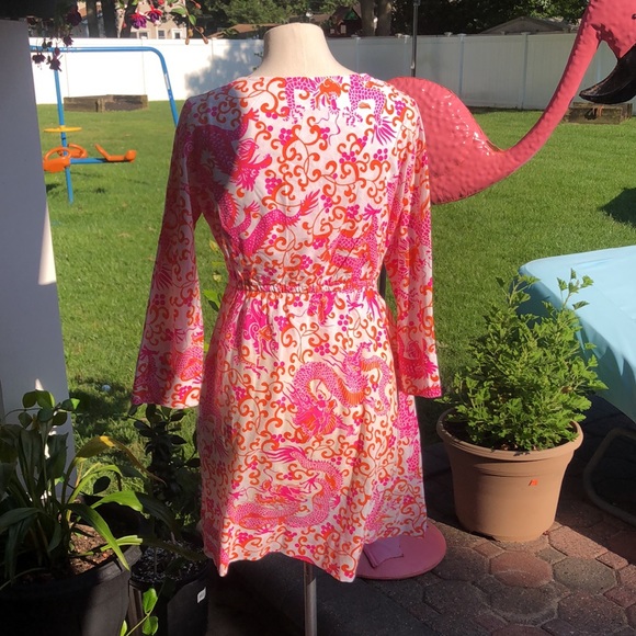 Gretchen Scott Tunic Dress /cover-upwith Pockets - Picture 3 of 7